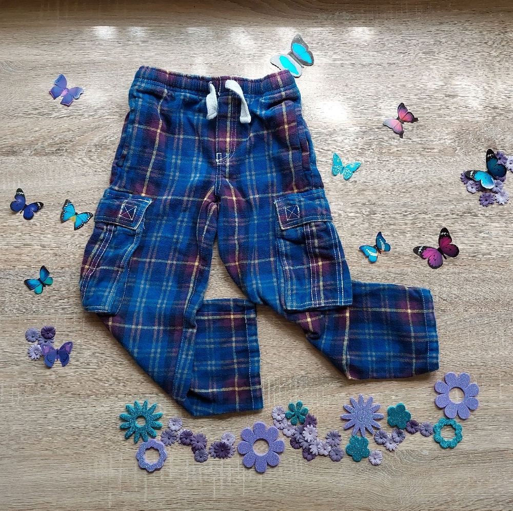 Boden tartan pants size 7